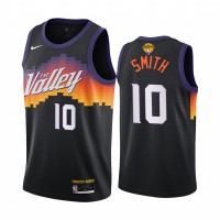Nike Phoenix Suns #10 Jalen Smith Men's 2021 NBA Finals Bound City Edition Jersey Black