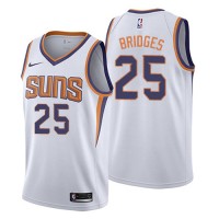 Nike Phoenix Suns #25 Mikal Bridges White NBA Swingman Association Edition Jersey