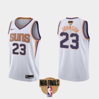 Nike Phoenix Suns #23 Cameron Johnson Men's 2021 NBA Finals Bound Swingman Association Edition Jersey White