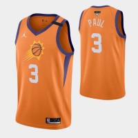 Phoenix Phoenix Suns #3 Chris Paul Men's 2021 NBA Finals Bound Statement Edition NBA Jersey Orange
