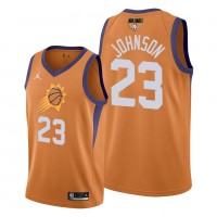 Phoenix Phoenix Suns #23 Cameron Johnson Men's 2021 NBA Finals Bound Statement Edition NBA Jersey Orange
