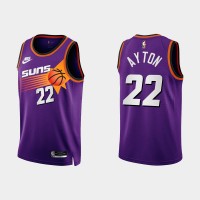 Phoenix Phoenix Suns #22 Deandre Ayton Purple Men's Nike NBA 2022-23 Classic Edition Jersey