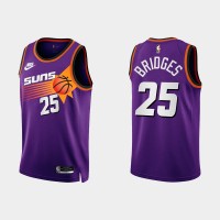 Phoenix Phoenix Suns #25 Mikal Bridges Purple Men's Nike NBA 2022-23 Classic Edition Jersey
