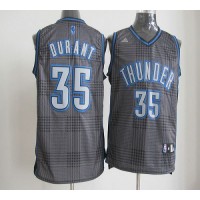 Oklahoma City Thunder #35 Kevin Durant Black Rhythm Fashion Stitched NBA Jersey