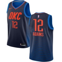 Nike Oklahoma City Thunder #12 Steven Adams Navy Blue NBA Swingman Statement Edition Jersey
