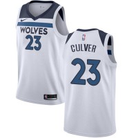 Nike Minnesota Timberwolves #23 Jarrett Culver White NBA Swingman Association Edition Jersey