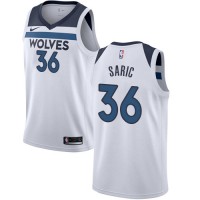 Nike Minnesota Timberwolves #36 Dario Saric White NBA Swingman Association Edition Jersey