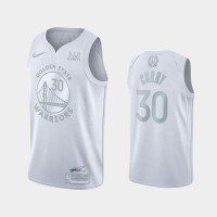 Golden State Golden State Warriors #30 Stephen Curry Men's Nike White MVP Limited NBA Jersey