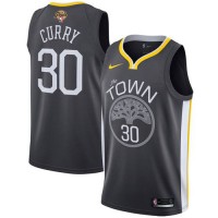 Golden State Golden State Warriors #30 Stephen Curry Men's Nike Black 2022 NBA Finals Swingman Statement Edition Jersey