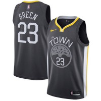 Nike Golden State Warriors #23 Draymond Green Black NBA Swingman Statement Edition Jersey
