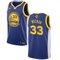 Nike Golden State Warriors #33 James Wiseman 2022 NBA Finals Swingman Icon Edition Jersey