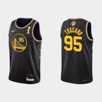 Golden State Golden State Warriors #95 Juan Toscano-Anderson Men's Nike Black 2021-22 NBA Finals Champions Swingman Jersey