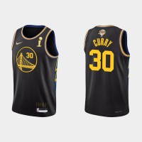 Golden State Golden State Warriors #30 Stephen Curry Men's Nike Black 2021-22 NBA Finals Champions Swingman Jersey