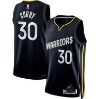 Golden State Golden State Warriors #30 Stephen Curry Men's Nike 2022 Select Series MVP Swingman Jersey - Black