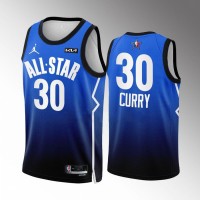 Golden State Golden State Warriors #30 Stephen Curry Nike Blue 2023 NBA All-Star Game Jersey
