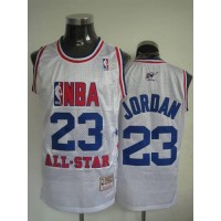 Mitchell and Ness Washington Wizards #23 Michael Jordan 2003 All-Star White Stitched NBA Jersey