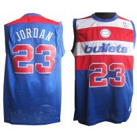 Washington Wizards #23 Michael Jordan Blue Nike Throwback Stitched NBA Jersey