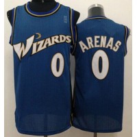 Revolution 30 Washington Wizards #0 Gilbert Arenas Blue Stitched NBA Jersey