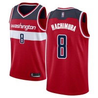 Nike Washington Wizards #8 Rui Hachimura Red NBA Swingman Icon Edition Jersey