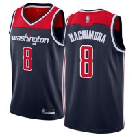 Nike Washington Wizards #8 Rui Hachimura Navy Blue NBA Swingman Statement Edition Jersey