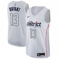 Nike Washington Wizards #13 Thomas Bryant White NBA Swingman City Edition Jersey