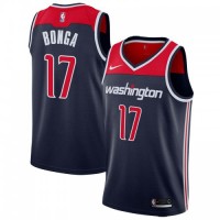 Nike Washington Wizards #17 Isaac Bonga Navy Blue NBA Swingman Statement Edition Jersey