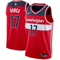 Nike Washington Wizards #17 Isaac Bonga Red NBA Swingman Icon Edition Jersey