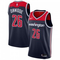 Nike Washington Wizards #26 Spencer Dinwiddie Navy Blue NBA Swingman Statement Edition Jersey