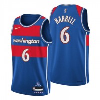 Washington Washington Wizards #6 Montrezl Harrell Men's Nike Blue 2021/22 Swingman NBA Jersey - City Edition