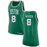 Nike Boston Celtics #8 Kemba Walker Green Women's NBA Swingman Icon Edition Jersey