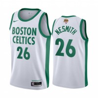 Boston Boston Celtics #26 Aaron Nesmith White Swingman Women's 2022 NBA Finals City Edition Jersey