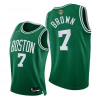 Nike Boston Celtics #7 Jaylen Brown Green Women's 2022 NBA Finals Diamond Anniversary Jersey
