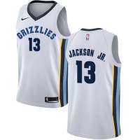 Nike Memphis Grizzlies #13 Jaren Jackson Jr. White Women's NBA Swingman Association Edition Jersey