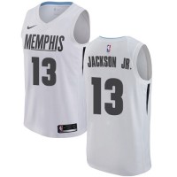 Nike Memphis Grizzlies #13 Jaren Jackson Jr. White Women's NBA Swingman City Edition Jersey