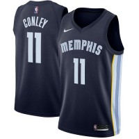 Nike Memphis Grizzlies #11 Mike Conley Navy Blue Women's NBA Swingman Icon Edition Jersey