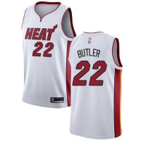 Nike Miami Heat #22 Jimmy Butler White Women's NBA Swingman Association Edition Jersey