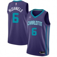 Nike Charlotte Hornets #6 Jalen McDaniels Purple Women's NBA Jordan Swingman Statement Edition Jersey