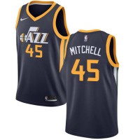 Nike Utah Jazz #45 Donovan Mitchell Navy Women's NBA Swingman Icon Edition Jersey
