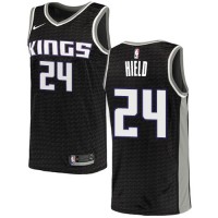 Nike Sacramento Kings #24 Buddy Hield Black Women's NBA Swingman Statement Edition Jersey