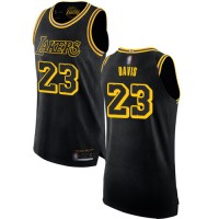Nike Los Angeles Lakers #23 Anthony Davis Black Women's NBA Swingman City Edition Jersey