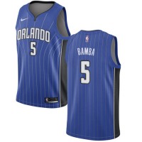 Nike Orlando Magic #5 Mohamed Bamba Royal Women's NBA Swingman Icon Edition Jersey