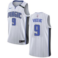 Nike Orlando Magic #9 Nikola Vucevic White Women's NBA Swingman Association Edition Jersey