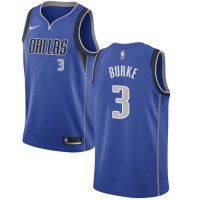 Nike Dallas Mavericks #3 Trey Burke Royal Women's NBA Swingman Icon Edition Jersey