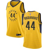 Nike Indiana Pacers #44 Bojan Bogdanovic Gold Women's NBA Swingman Statement Edition Jersey
