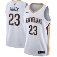 Nike New Orleans Pelicans #23 Anthony Davis White Women's NBA Swingman Association Edition Jersey