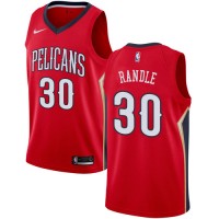 Nike New Orleans Pelicans #30 Julius Randle Red Women's NBA Swingman Statement Edition Jersey
