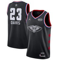 Nike New Orleans Pelicans #23 Anthony Davis Black Women's NBA Jordan Swingman 2019 All-Star Game Jersey