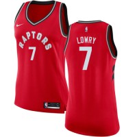 Nike Toronto Raptors #7 Kyle Lowry Red Women's NBA Swingman Icon Edition Jersey