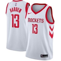 Nike Houston Rockets #13 James Harden White Women's NBA Swingman Association Edition Jersey