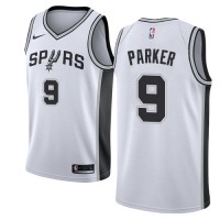 Nike San Antonio Spurs #9 Tony Parker White Women's NBA Swingman Association Edition Jersey